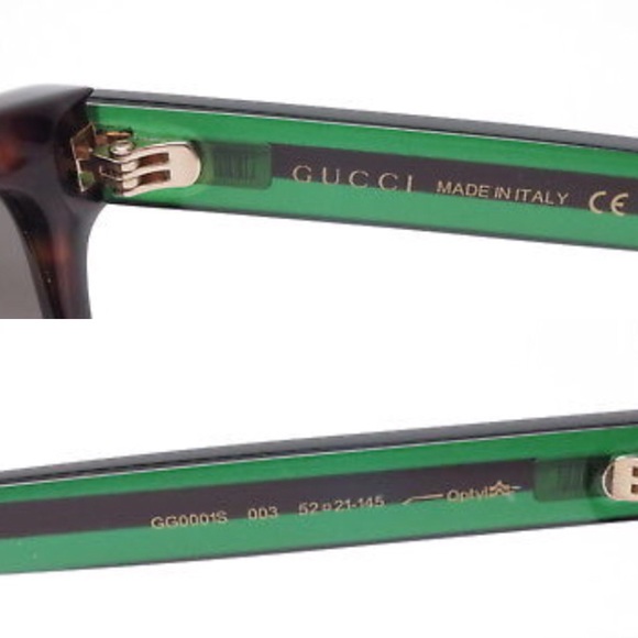 NWT 100% AUTHENTIC Gucci Sunglasses 52mm Fashion - Picture 2 of 3